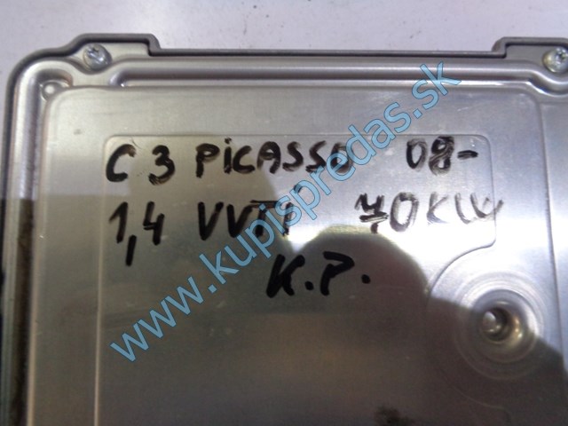 riadiaca jednotka motora na citroen c3 picasso, 9675495080